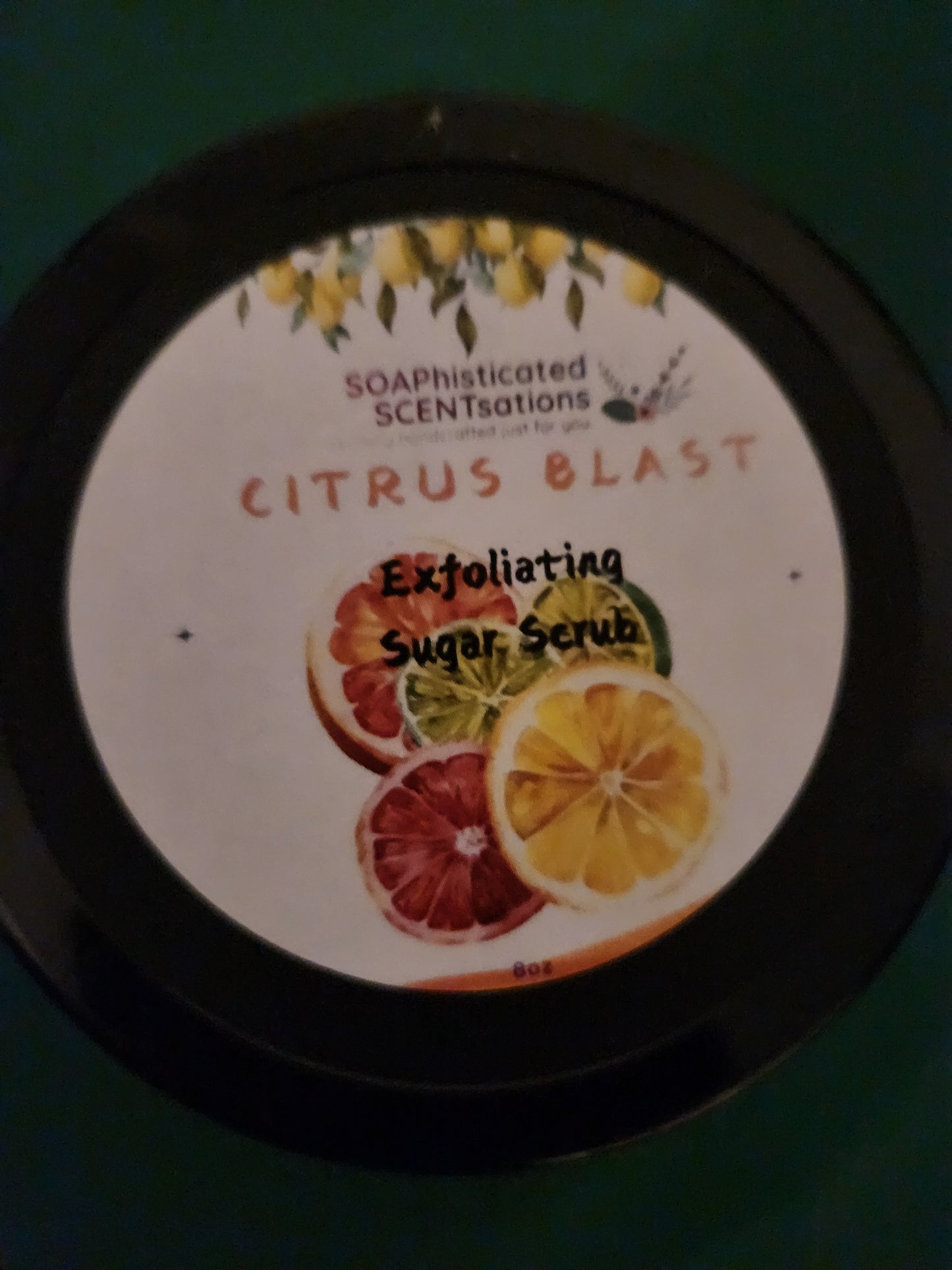 Exfoliante corporal de azúcar