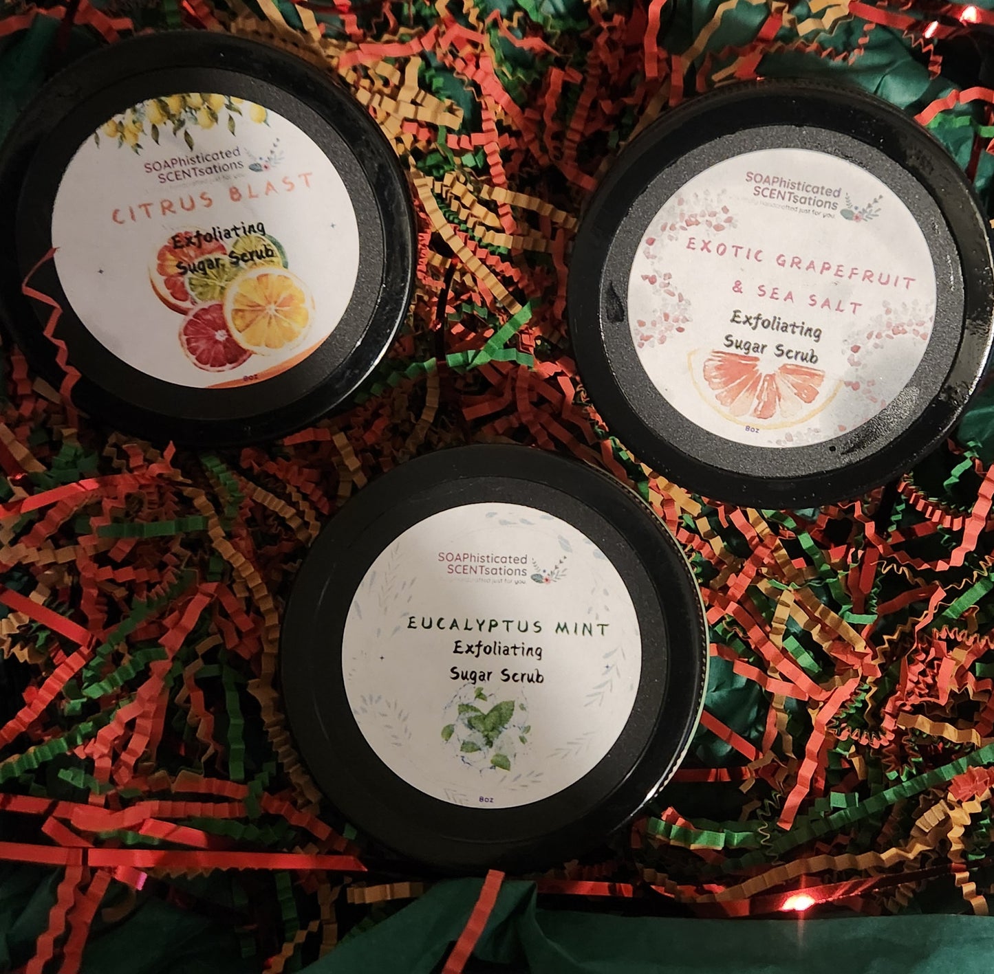 Exfoliante corporal de azúcar