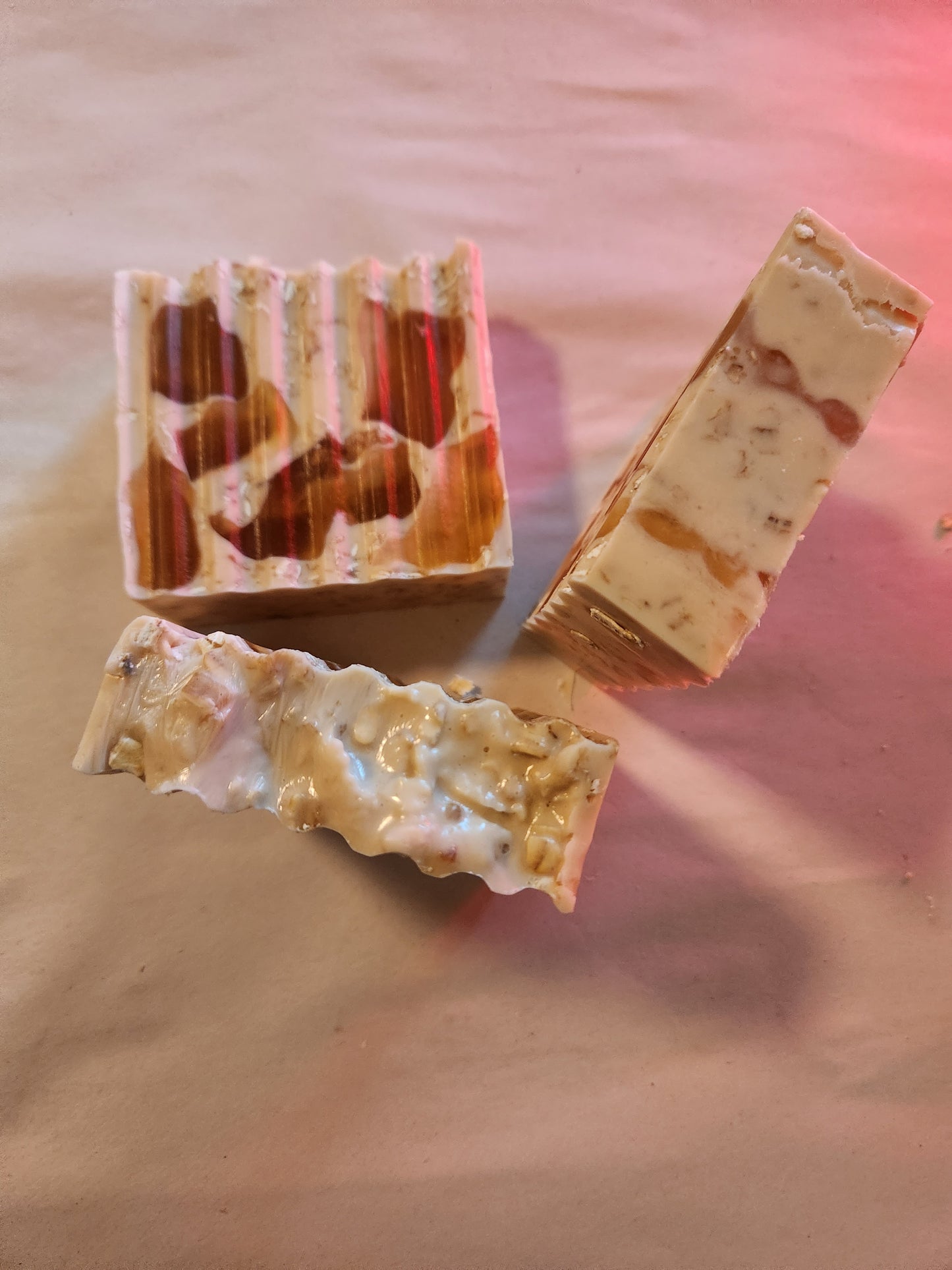 Goat Milk, Honey, & Oatmeal Soap Bar