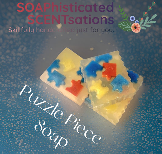 Puzzle Piece Soap Bar